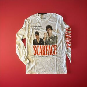 universal Scarface T Shirt Men's Long Sleeve Size Sm 2 Available Bundle And Save